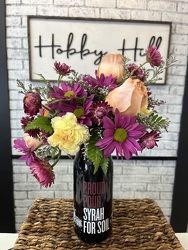 Wine Bouquet from your Sebring, Florida florist